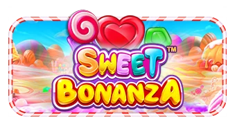 Sweet Bonanza oyununun şeker ve meyve temalı resmi tanıtım görseli